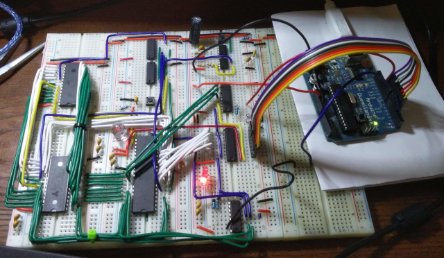 Pat80 Breadboard prototype
