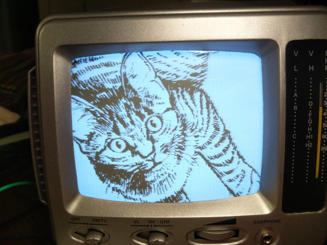 Pat80 composite monitor graphics mode